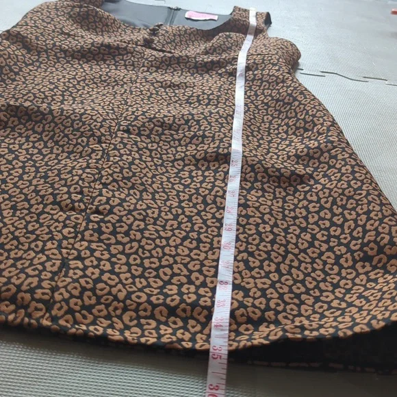 Kate Spade Jacquard Leopard Dress, Size- 4 - Picture 16 of 16